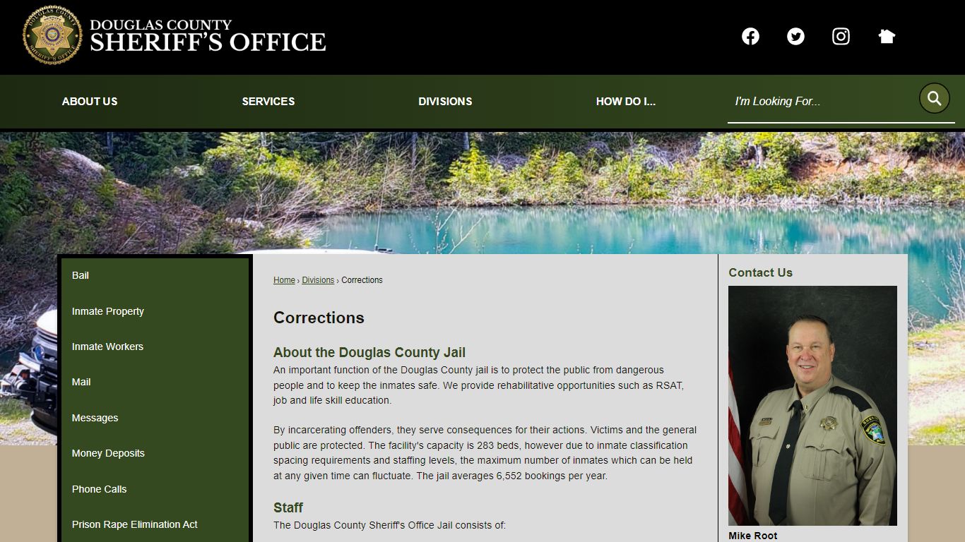 Corrections | Douglas County Sheriff, OR