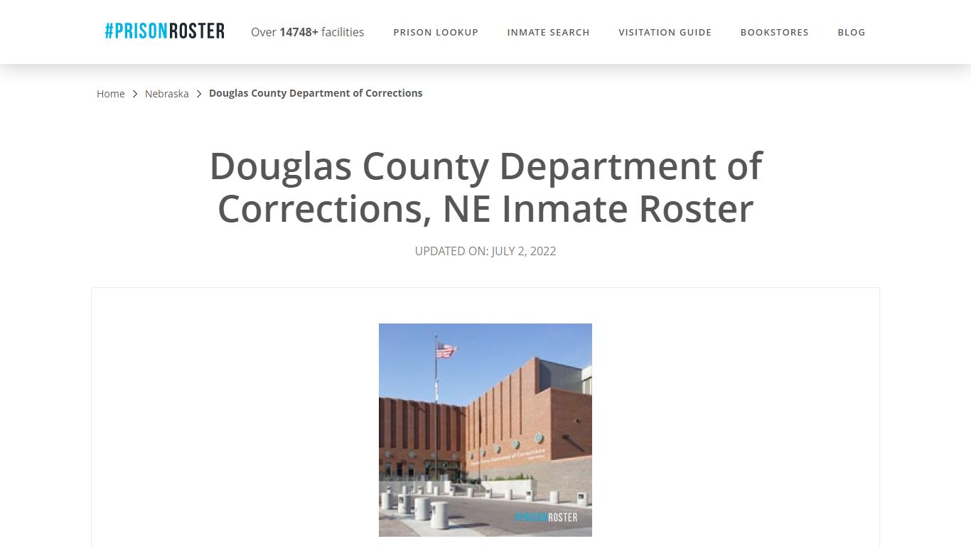 Douglas County Department of Corrections, NE Inmate Roster - Prisonroster